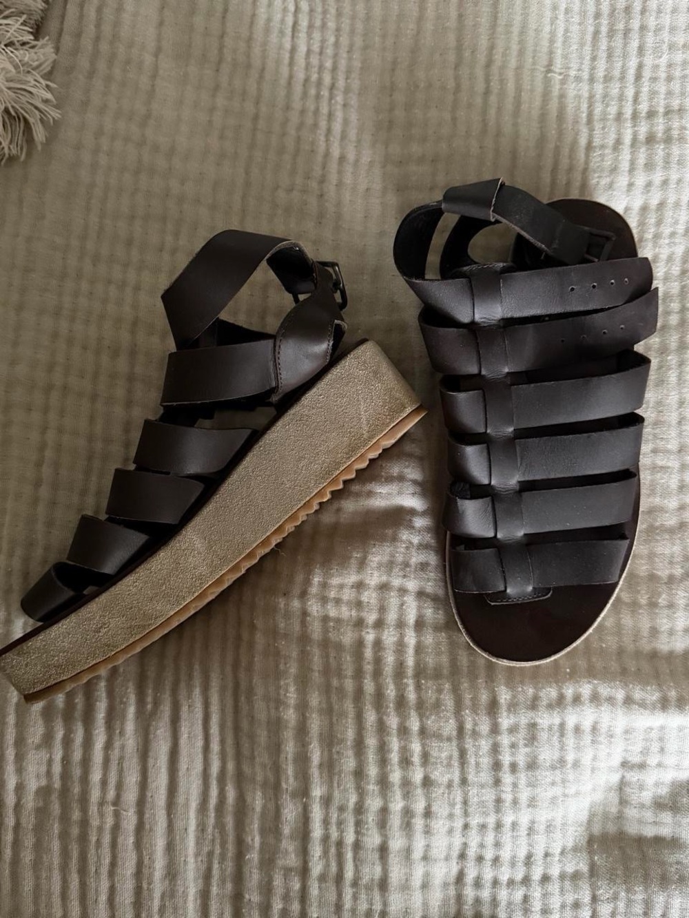 A.p.c  Strappy Platform Sandals